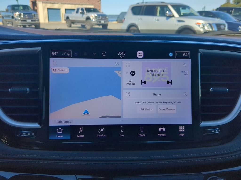 Used 2021 Blue Chrysler Touring L image 23