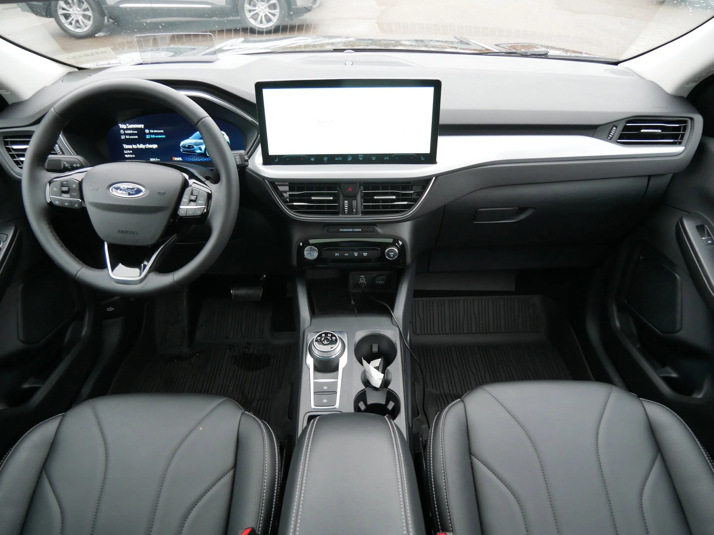 New 2025 Agate Black Metallic Ford PHEV image 10