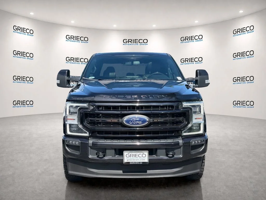 Used 2022 Agate Black Metallic Ford Lariat image 2