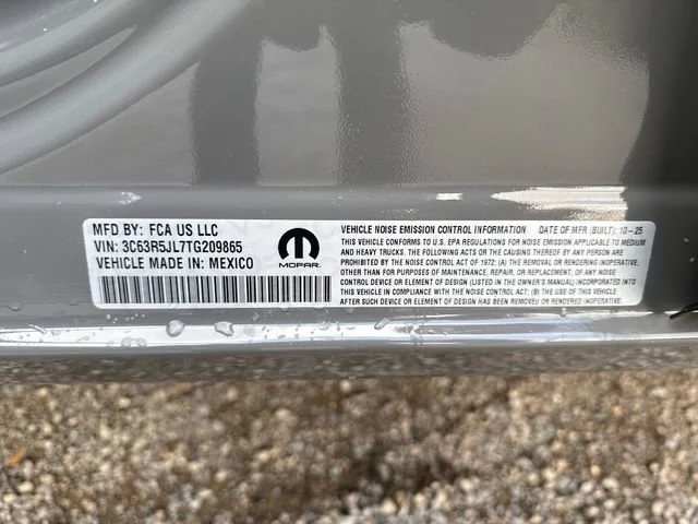New 2026 Ceramic Gray Clear-Coat Exterior Paint RAM Big Horn image 16
