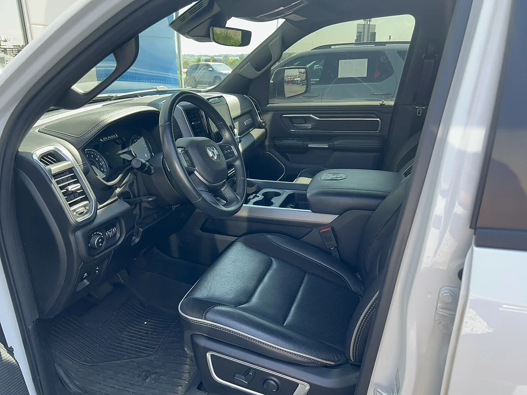 Used 2023 Bright White Clear Coat Ram Laramie image 34