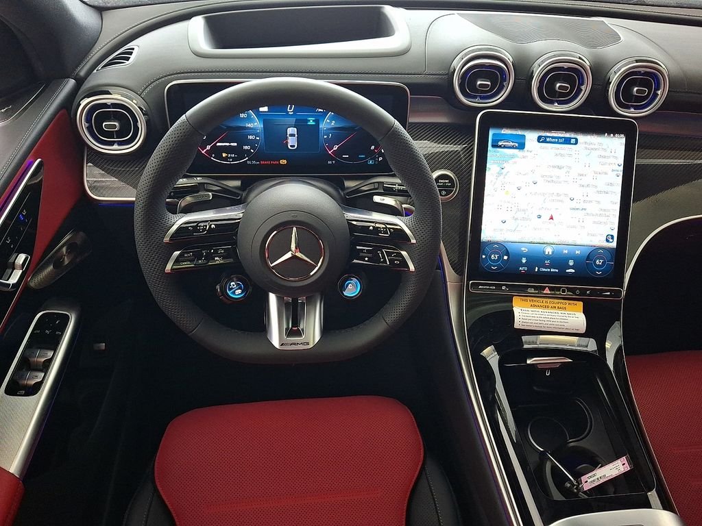 New 2026 MANUFAKTUR Moonlight White Metallic Mercedes-Benz GLC 43 AMG® image 8