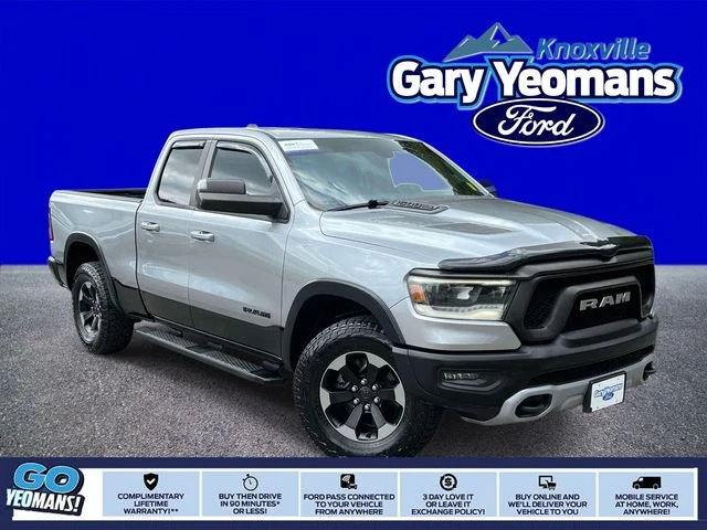 Certified Used 2019 Billet Silver Metallic Ram Rebel image 1