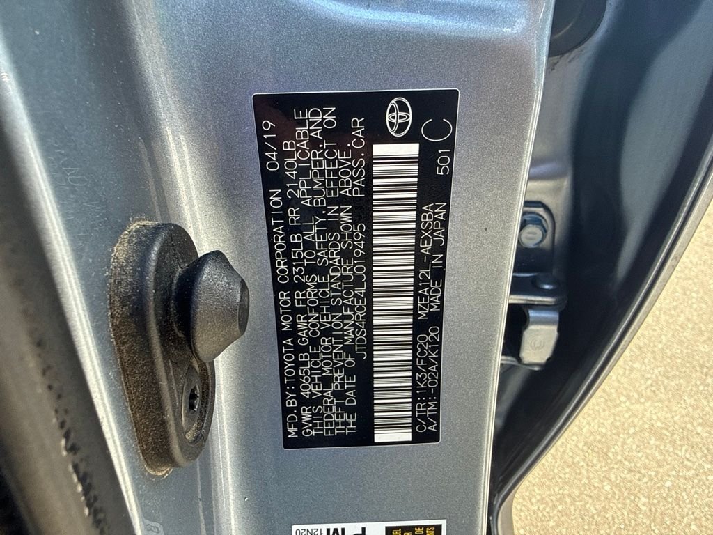 Used 2020 Blue Toyota SE image 17
