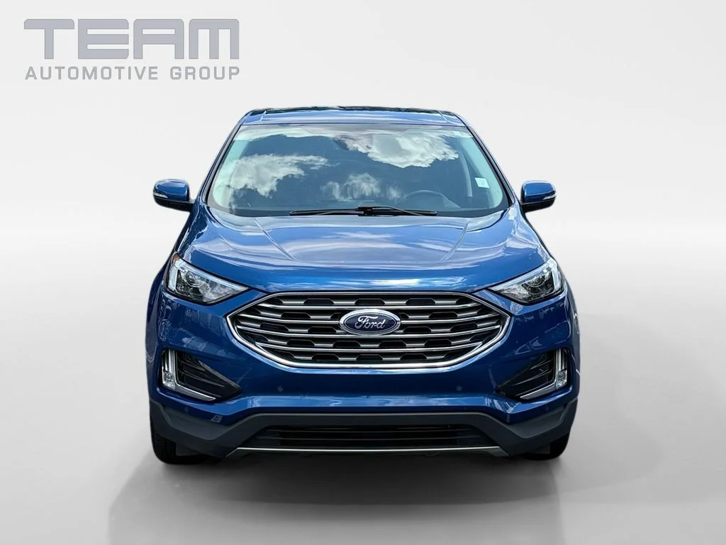Used 2024 Blue Ford Titanium image 2