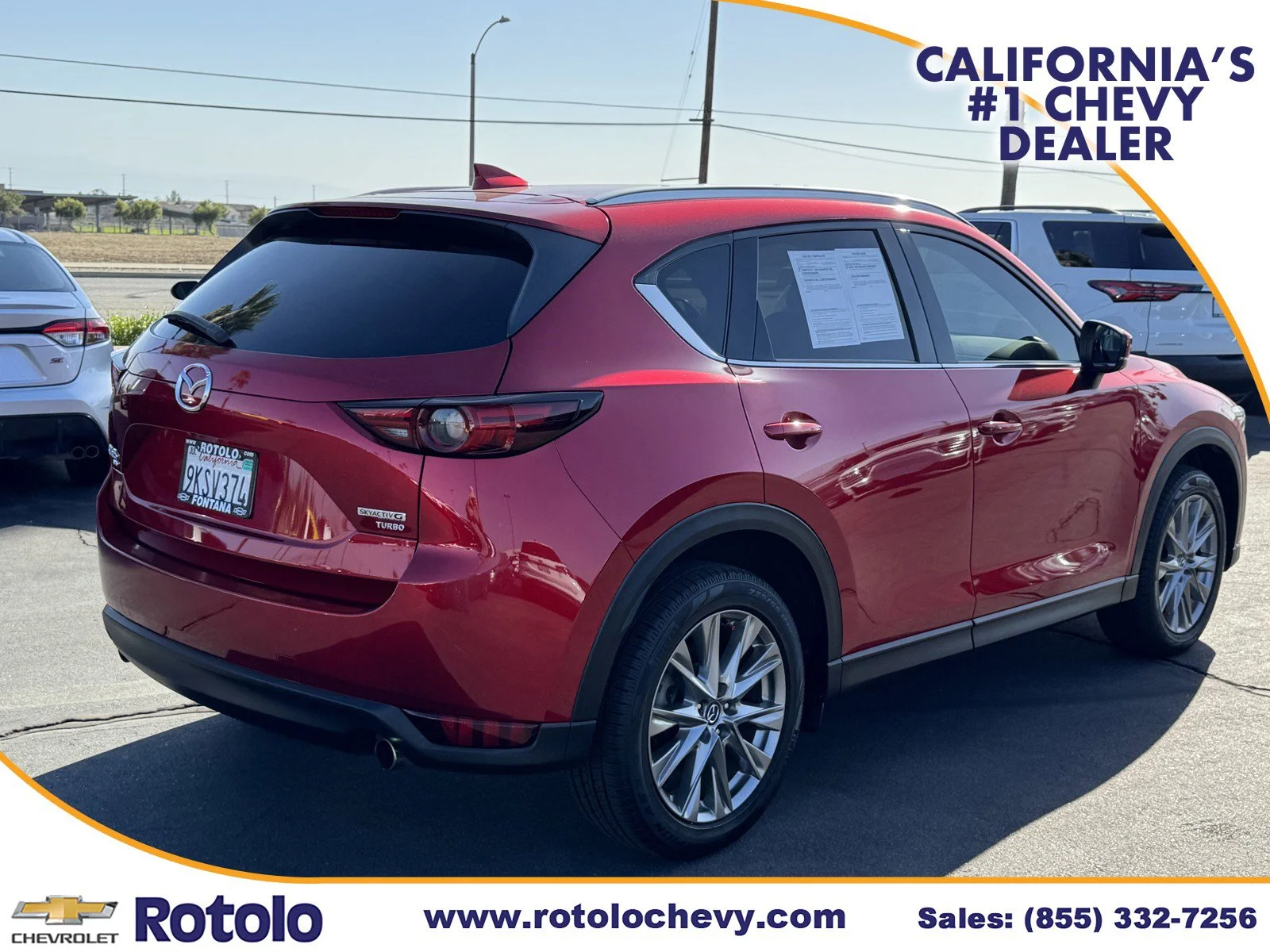 Used 2021 Soul Red Crystal Metallic Mazda Grand Touring Reserve image 6