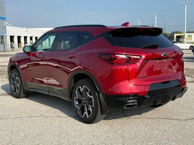Used 2021 CHERRY RED TINTCOAT Chevrolet RS image 3