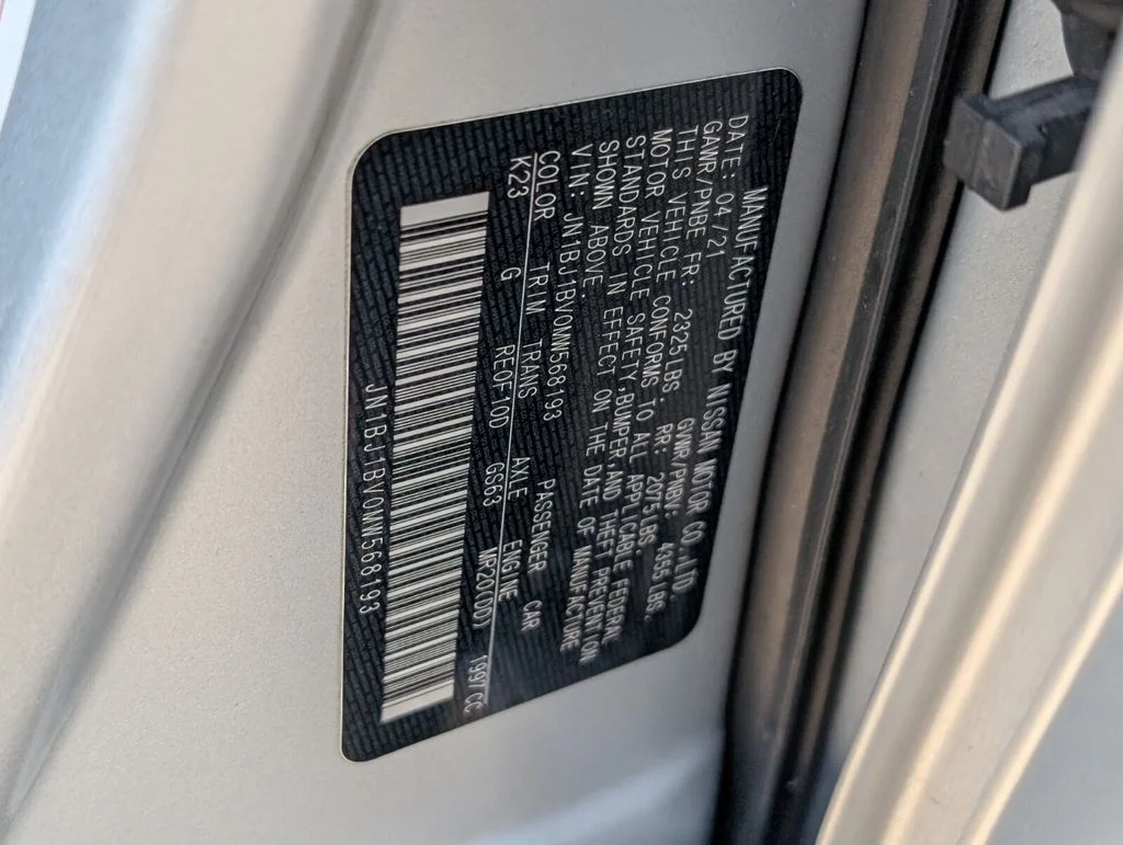 Used 2021 Silver Nissan SV image 21