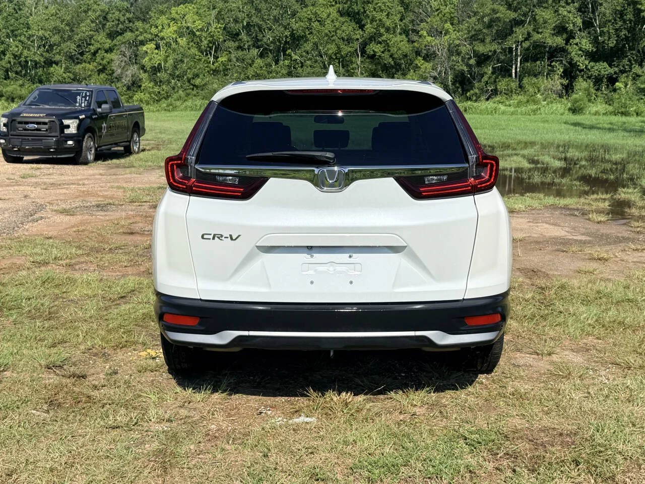 Used 2020 Silver Honda EX 4dr SUV image 4