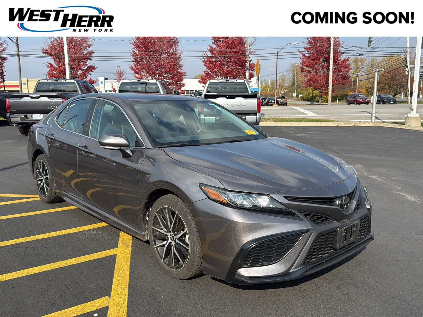 Used 2024 Predawn Gray Mica Toyota SE image 1