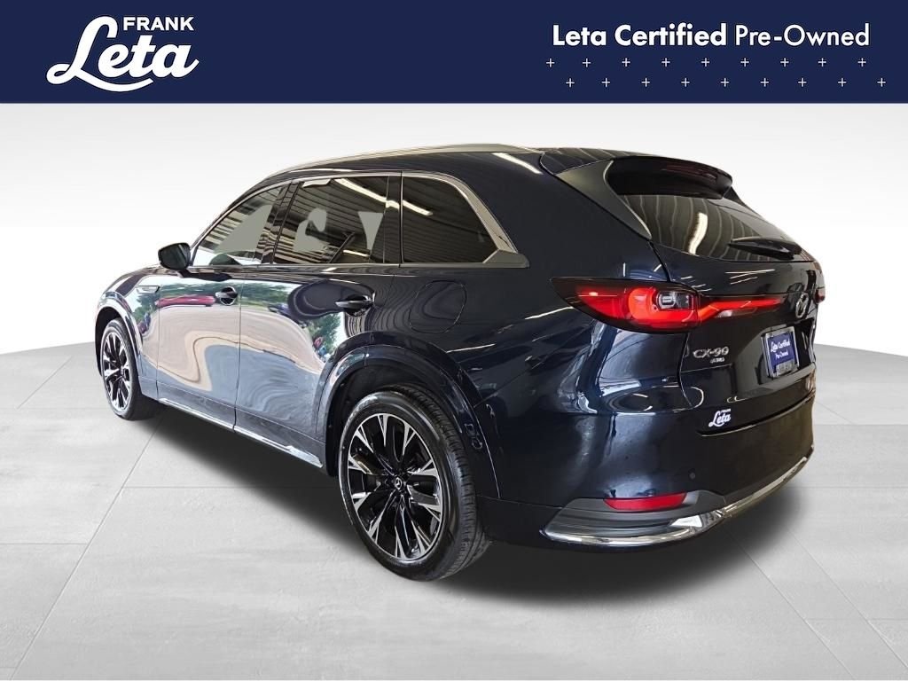Used 2024 Deep Crystal Blue Mica Mazda  image 4