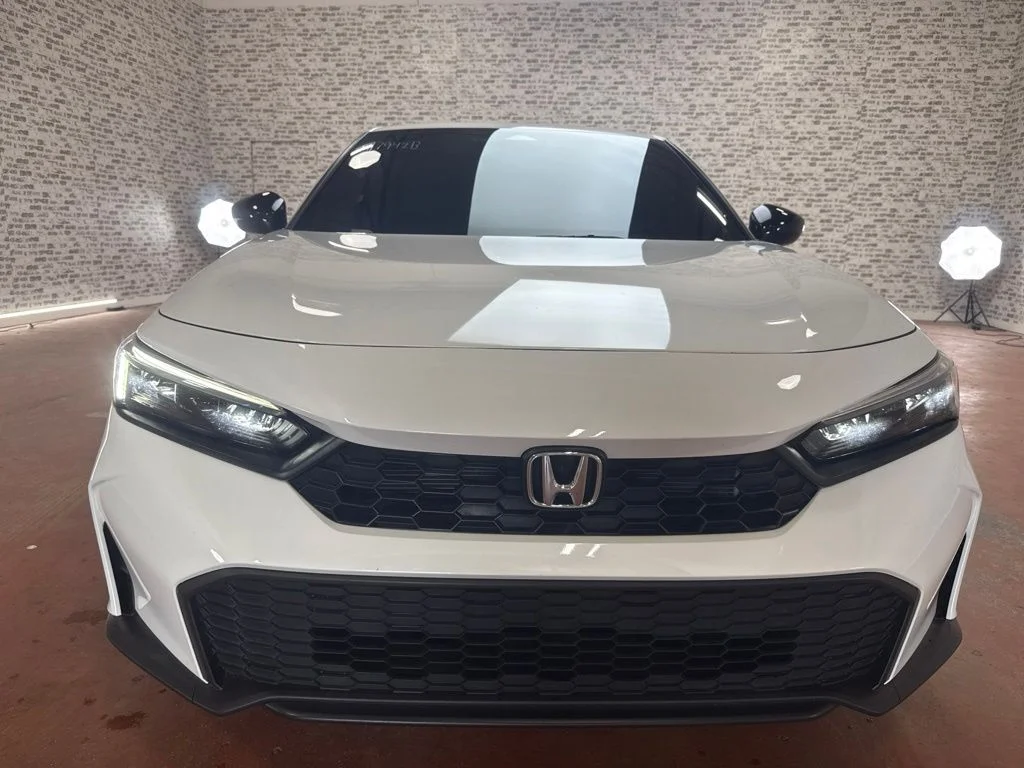 Used 2025 Platinum White Pearl Honda Sport image 2