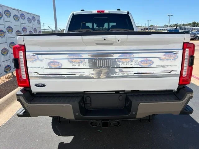 New 2026 Star White Metallic Tri-Coat Ford King Ranch image 5