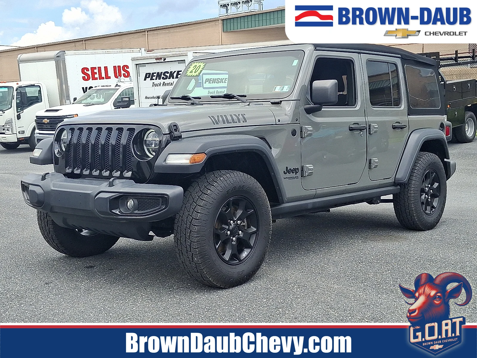 2020 Jeep Wrangler Unlimited Willys