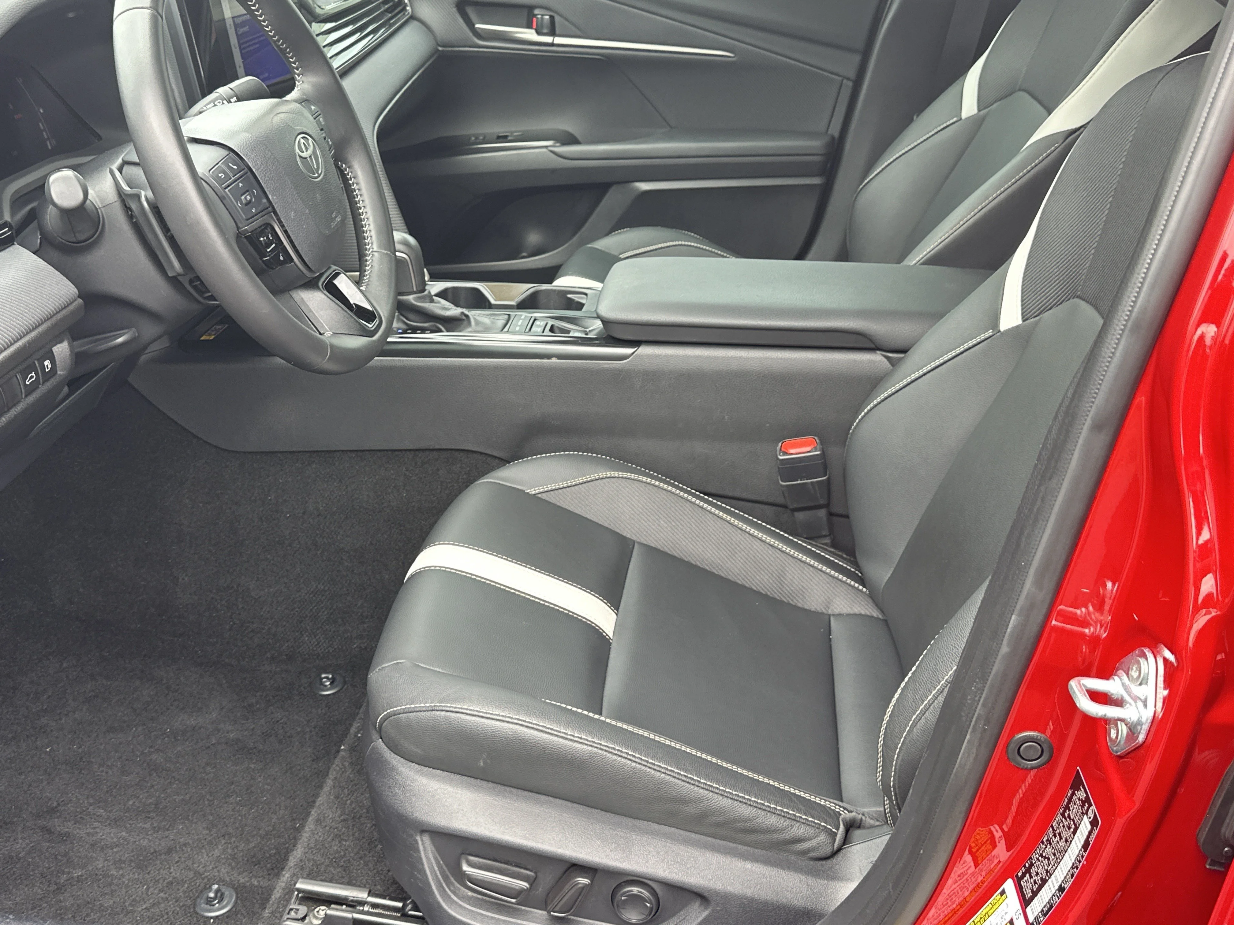 Used 2025 Supersonic Red Toyota SE image 9