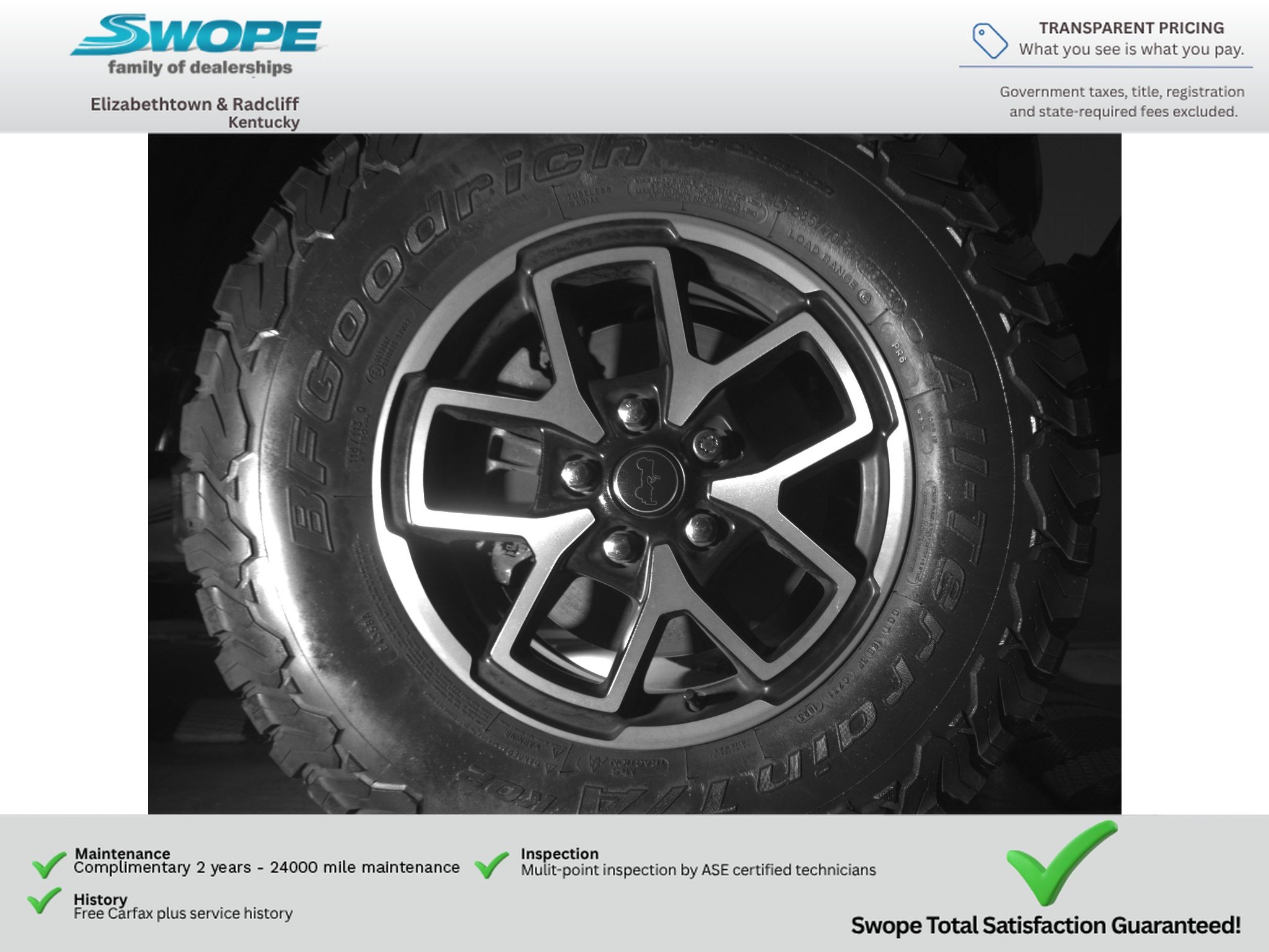Used 2024 Anvil Clear Coat Jeep Rubicon image 24