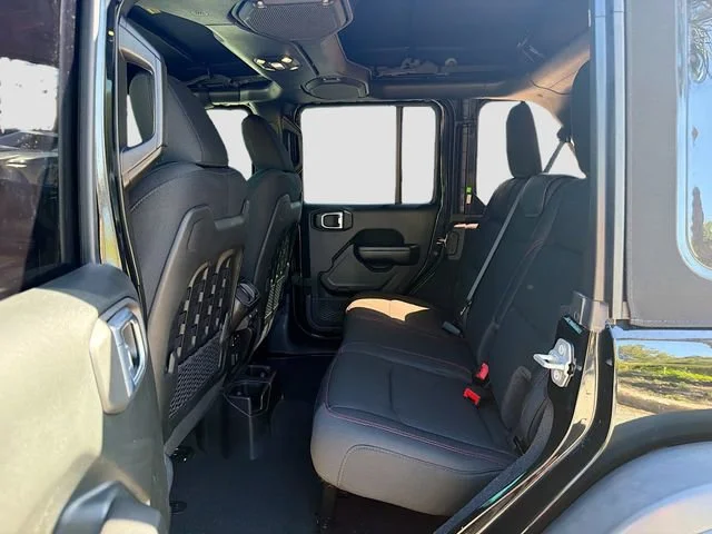 Used 2021 Black Clearcoat Jeep Unlimited Rubicon image 20