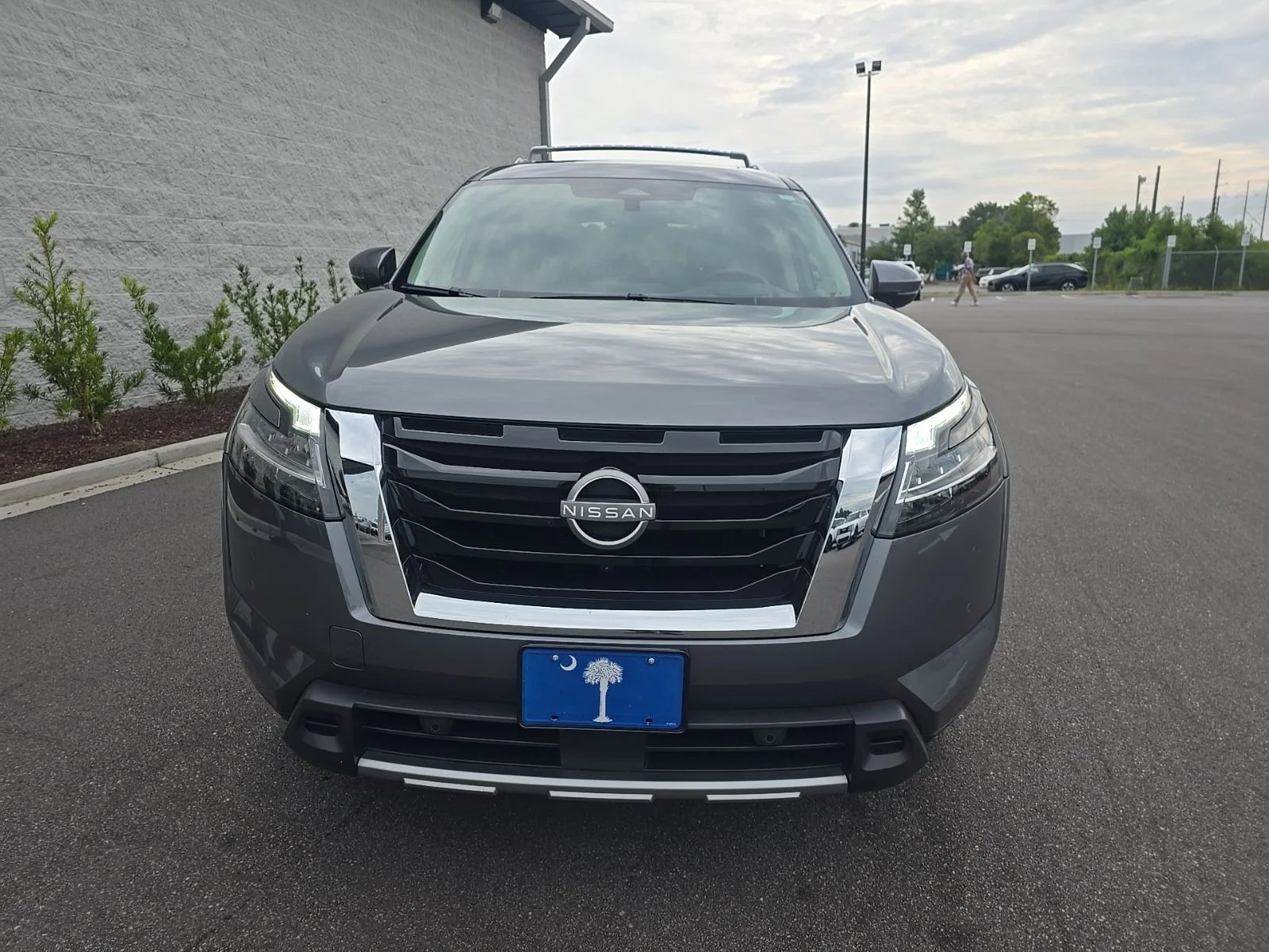Used 2024 Gun Metallic Nissan Platinum image 2