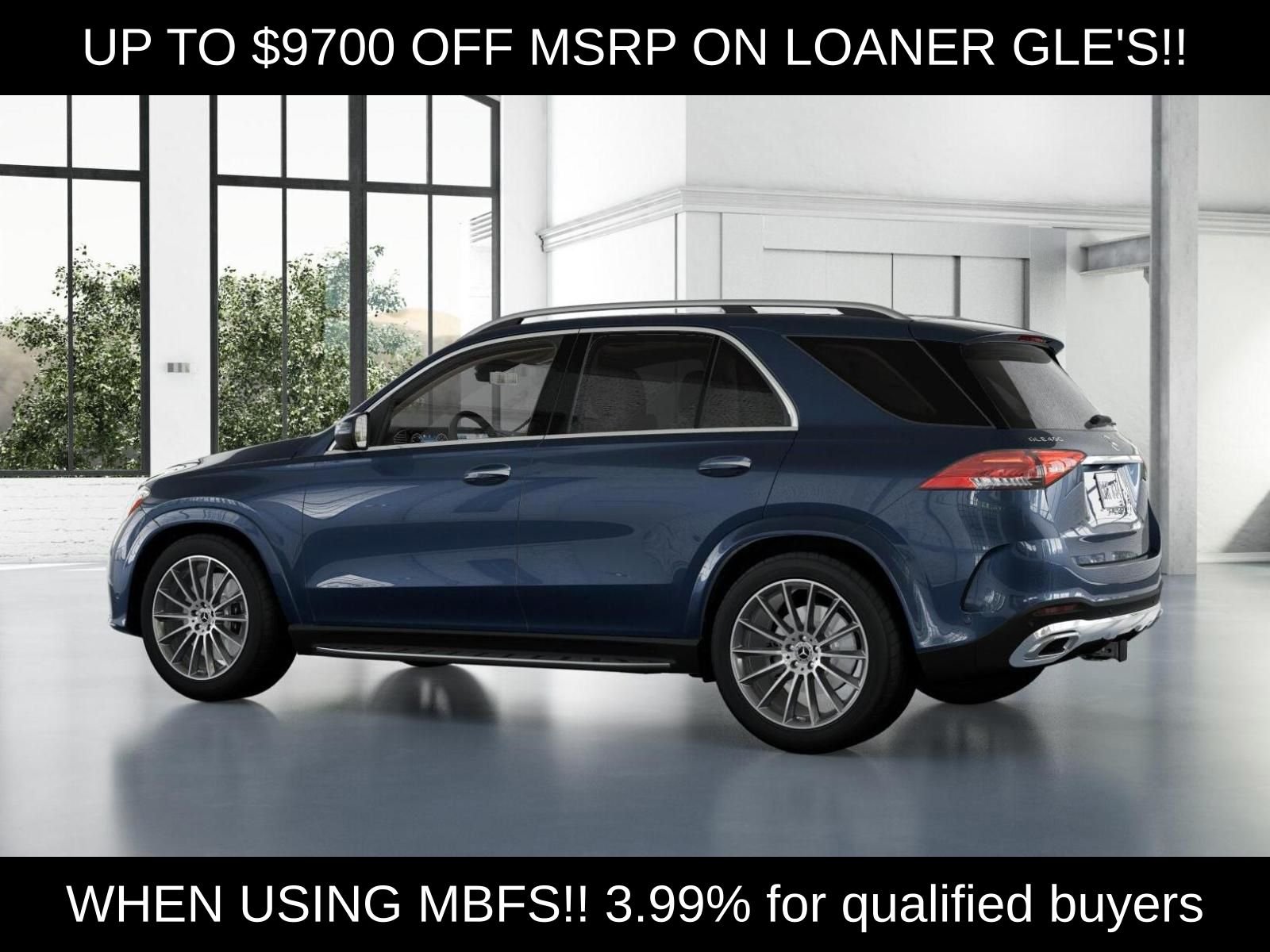Certified Used 2026 Blue Mercedes-Benz GLE 450 image 33