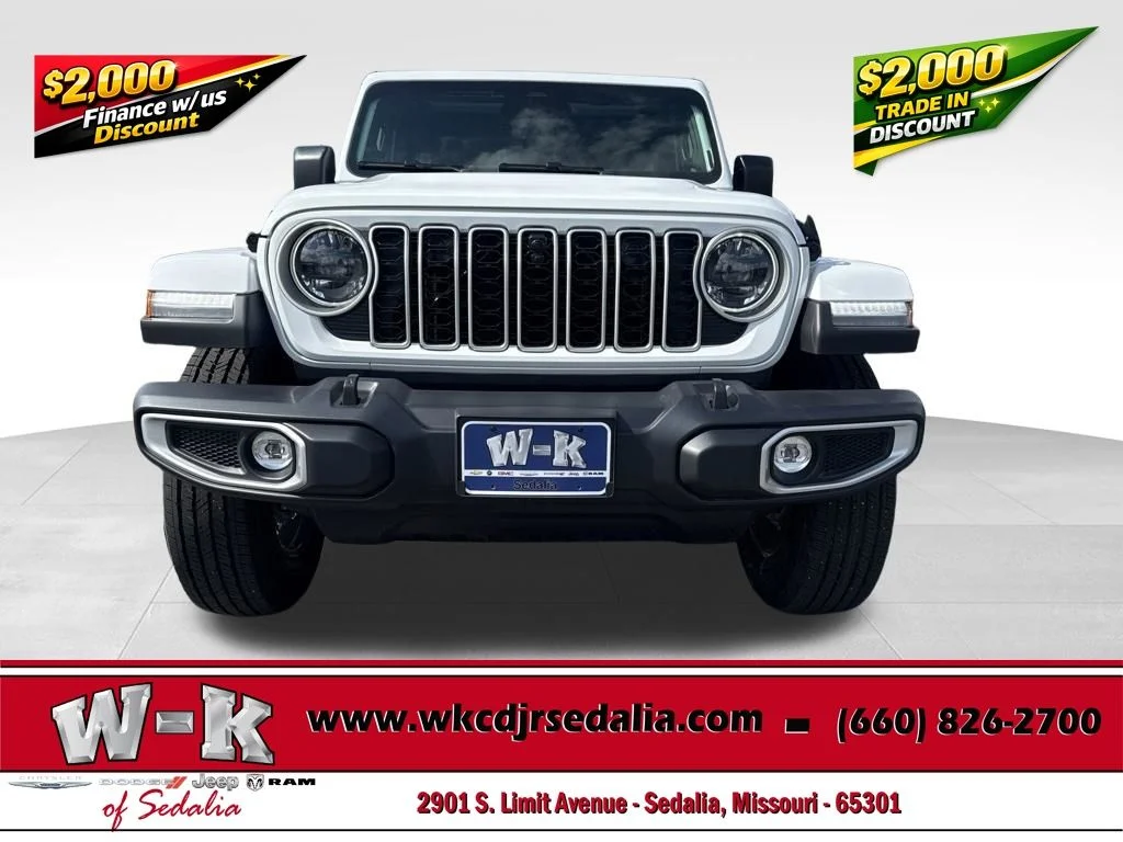 New 2026 White Jeep Sahara image 13