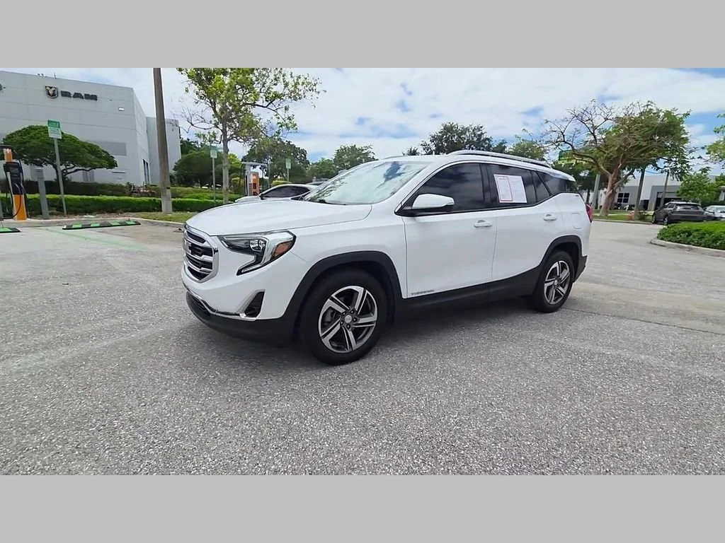 Used 2020 Summit White GMC SLT image 47