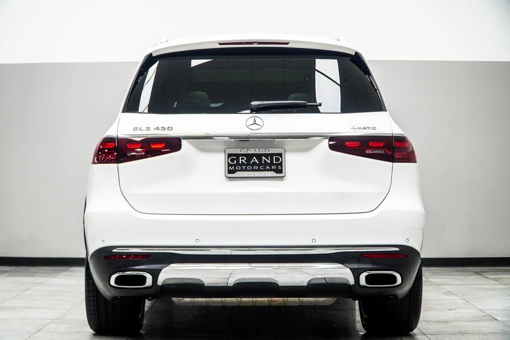 Used 2025 White Mercedes-Benz GLS 450 image 12