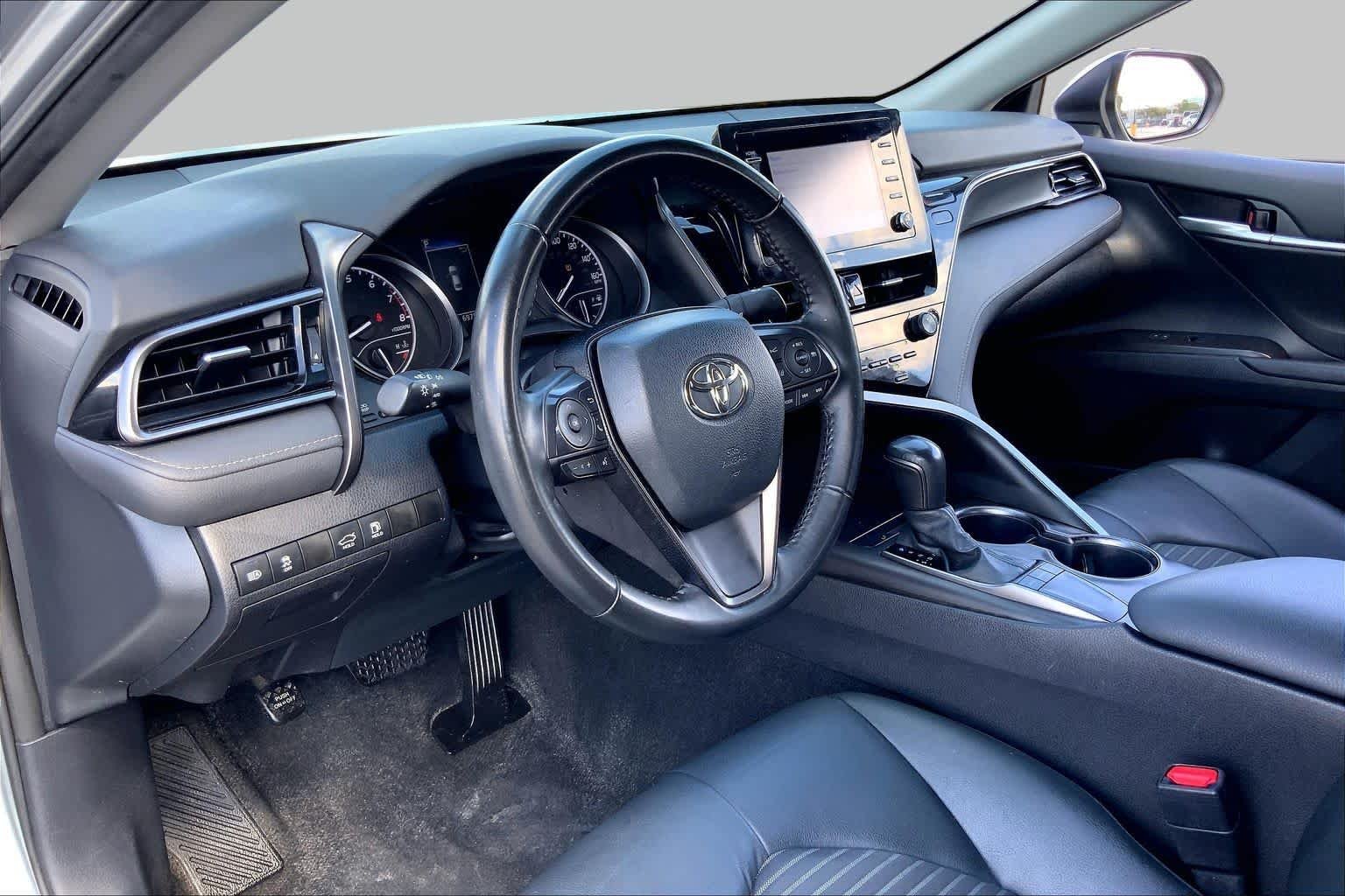 Used 2024 Celestial Silver Metallic Toyota SE image 17