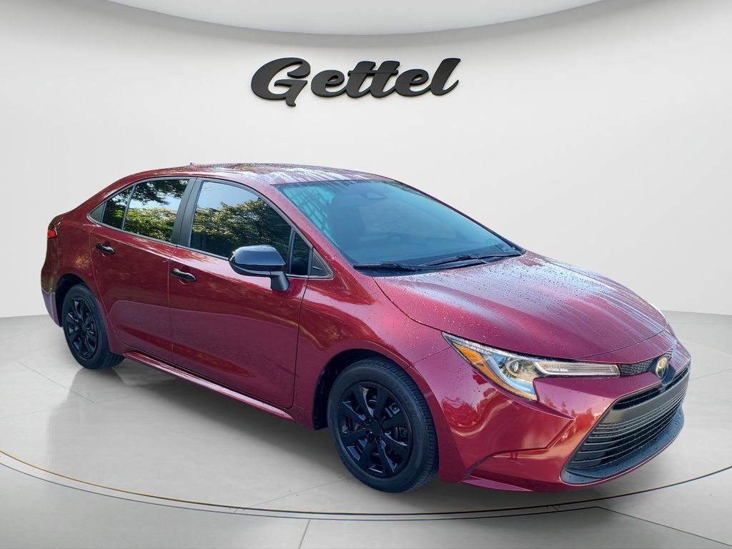 Certified Used 2024 Red Toyota LE image 3