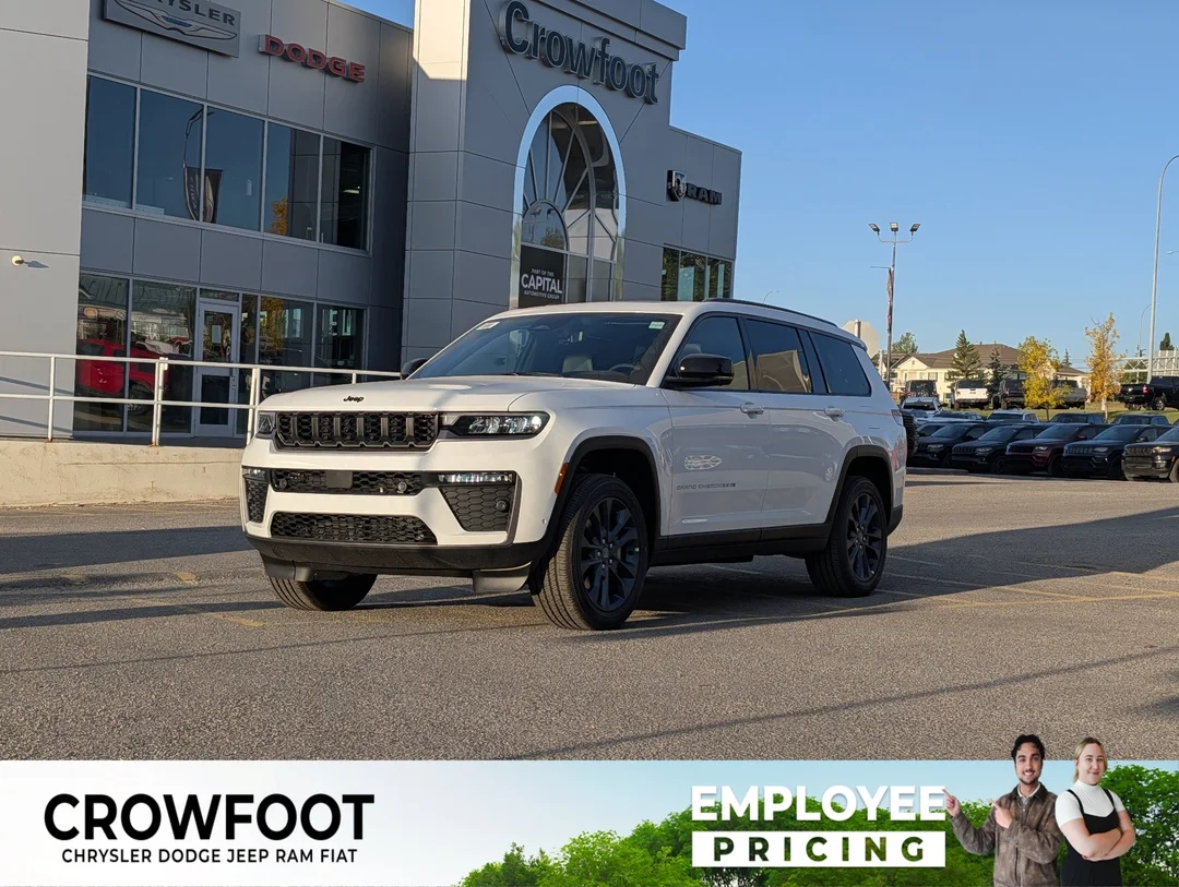 New 2026 White Jeep 85th Anniversary - - 4x4 - 324HP Turbo Hurricane I4 - 3rd Row Seating - Blind Spot Monitor & More! image 1