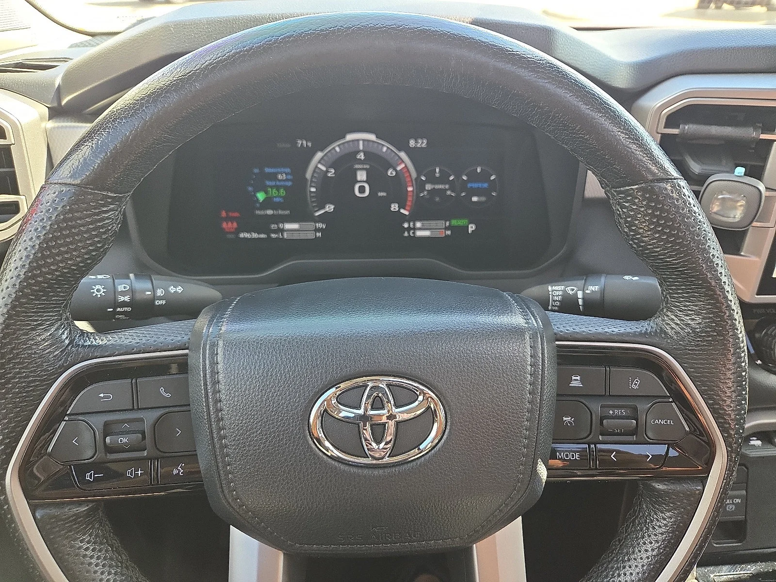 Used 2024 Supersonic Red Toyota Limited Hybrid image 24