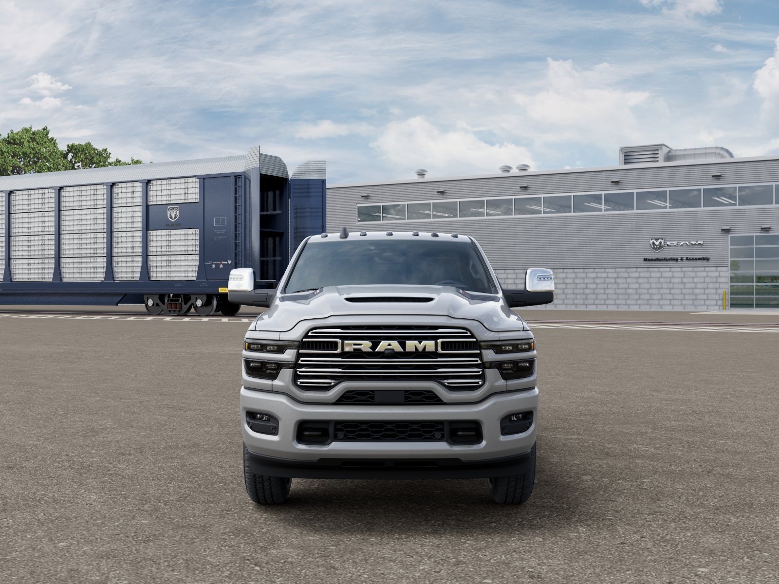 New 2026 Silver-Zynith Exterior Paint RAM Laramie image 6