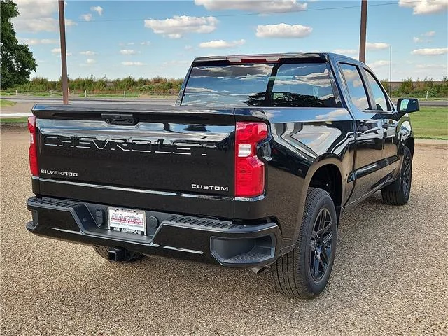 New 2026 GBA Black Chevrolet Custom 4x2 Crew Cab 5.75 ft. box 147.4 in. WB image 4