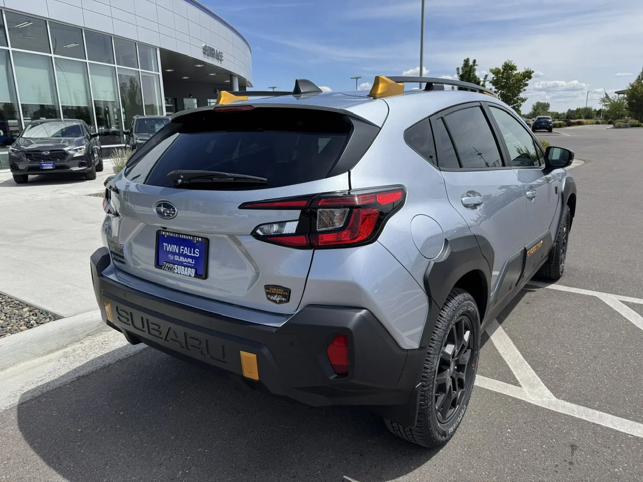 New 2026 Ice Silver Metallic Subaru Wilderness image 7