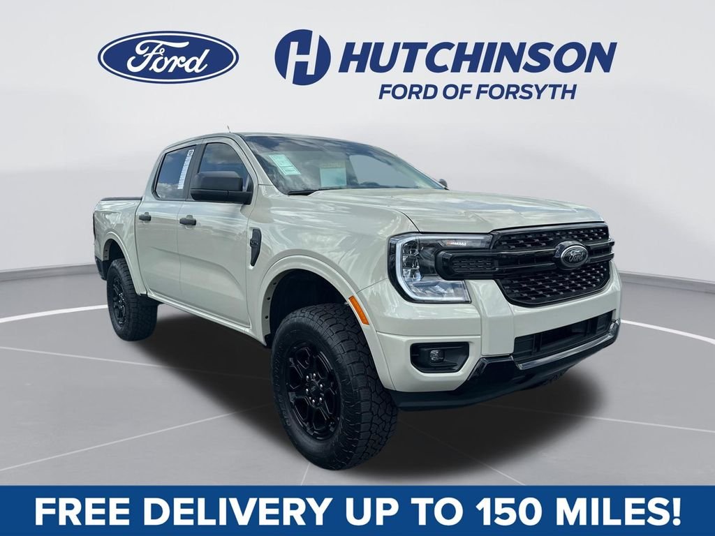 Desert Sand 2025 Ford Ranger XLT SuperCrew RWD Pickup Truck 4X2