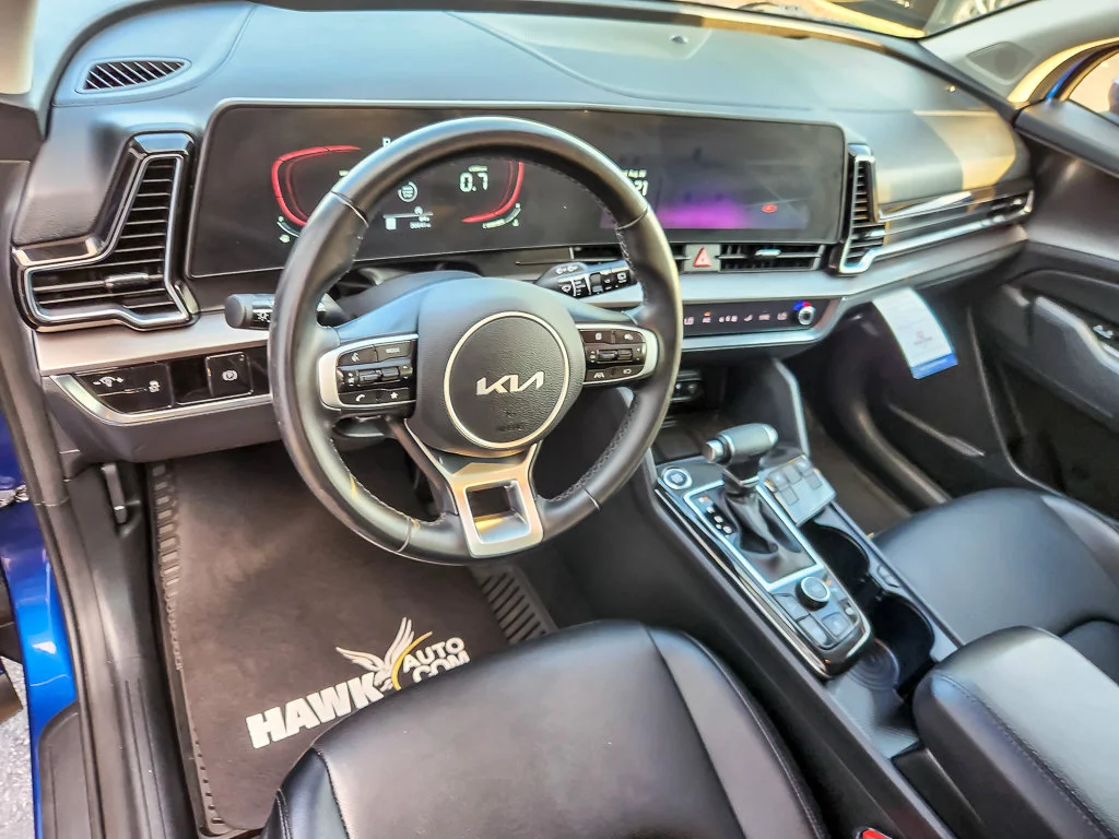 Used 2023 Blue Kia EX image 8
