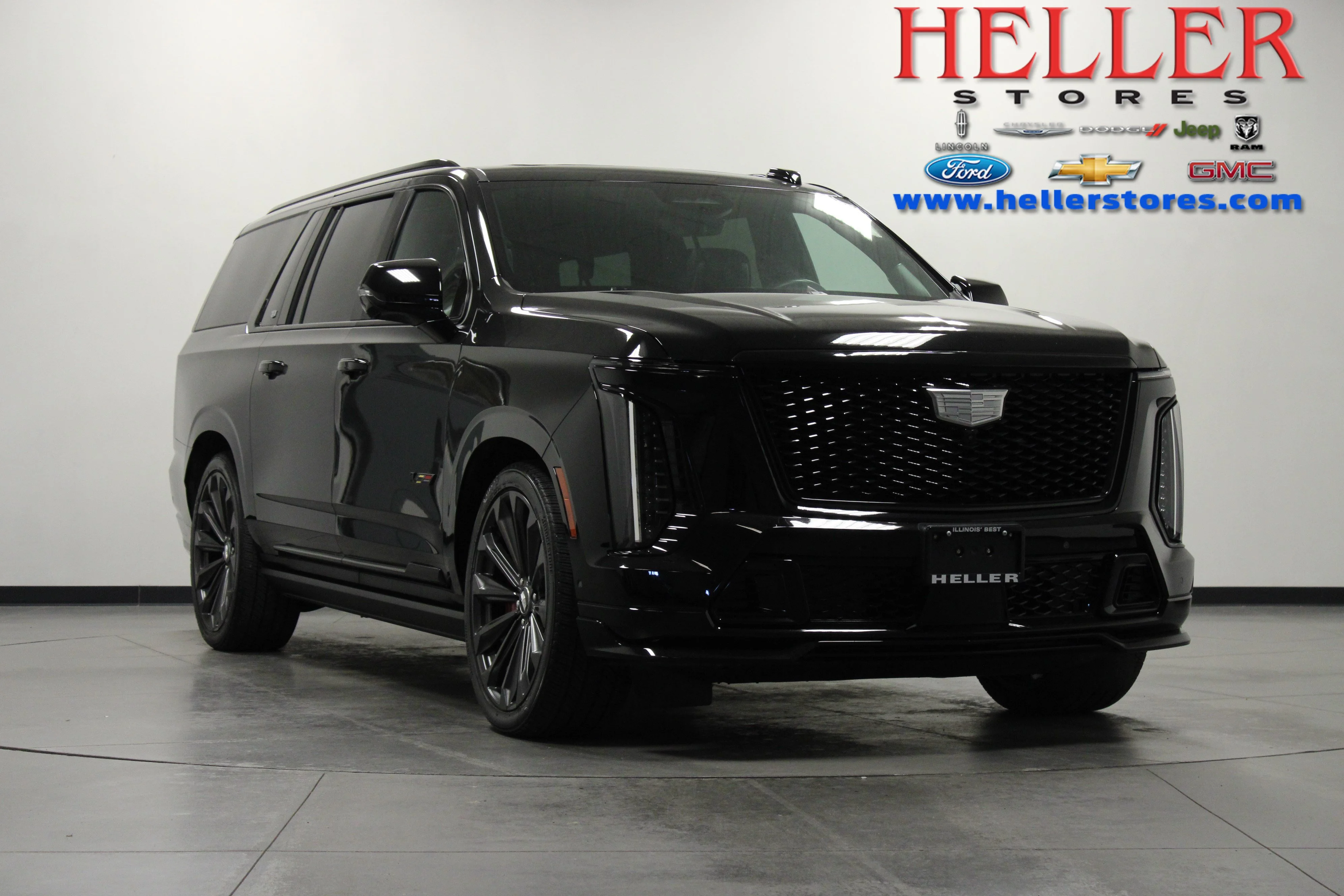 Used 2025 Black Raven Cadillac Escalade-V ESV image 1