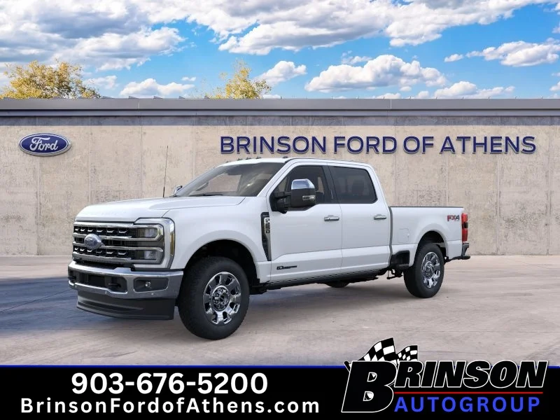 New 2026 Star White Metallic Tri-Coat Ford F-250® Lariat® image 1