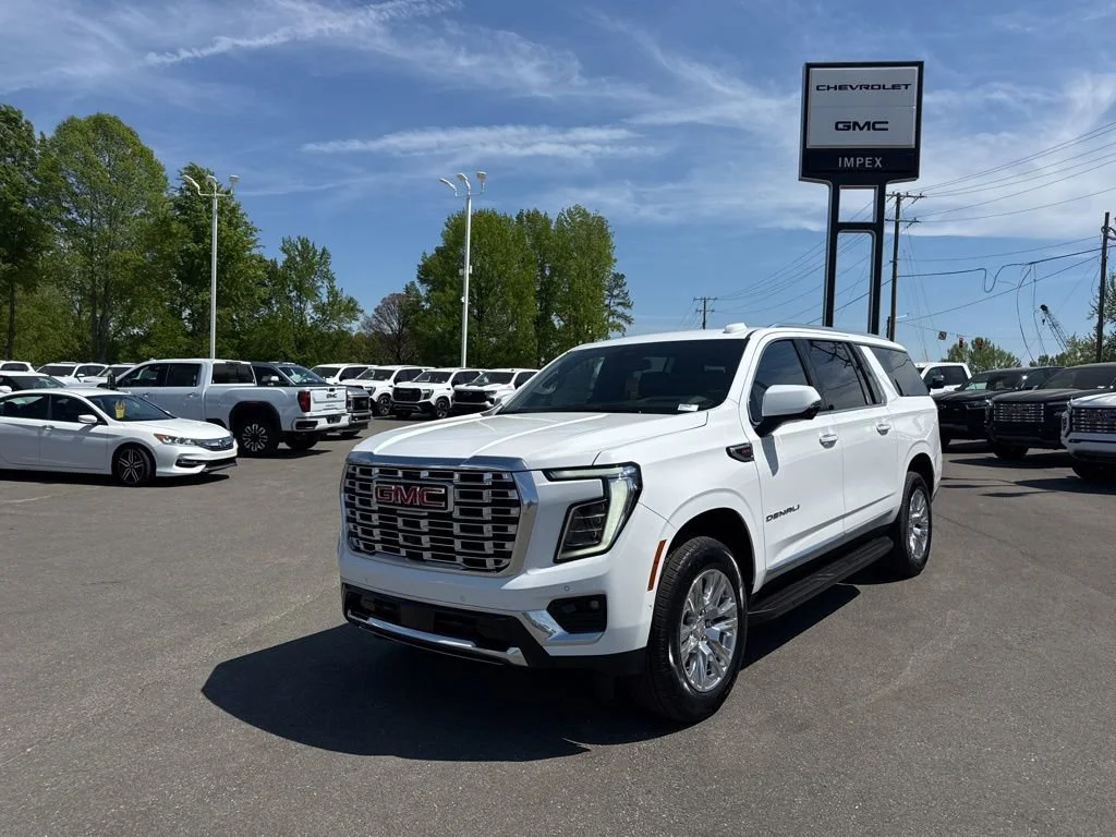 Summit White 2026 GMC Yukon XL Denali 4WD SUV / Crossover Four-Wheel Drive