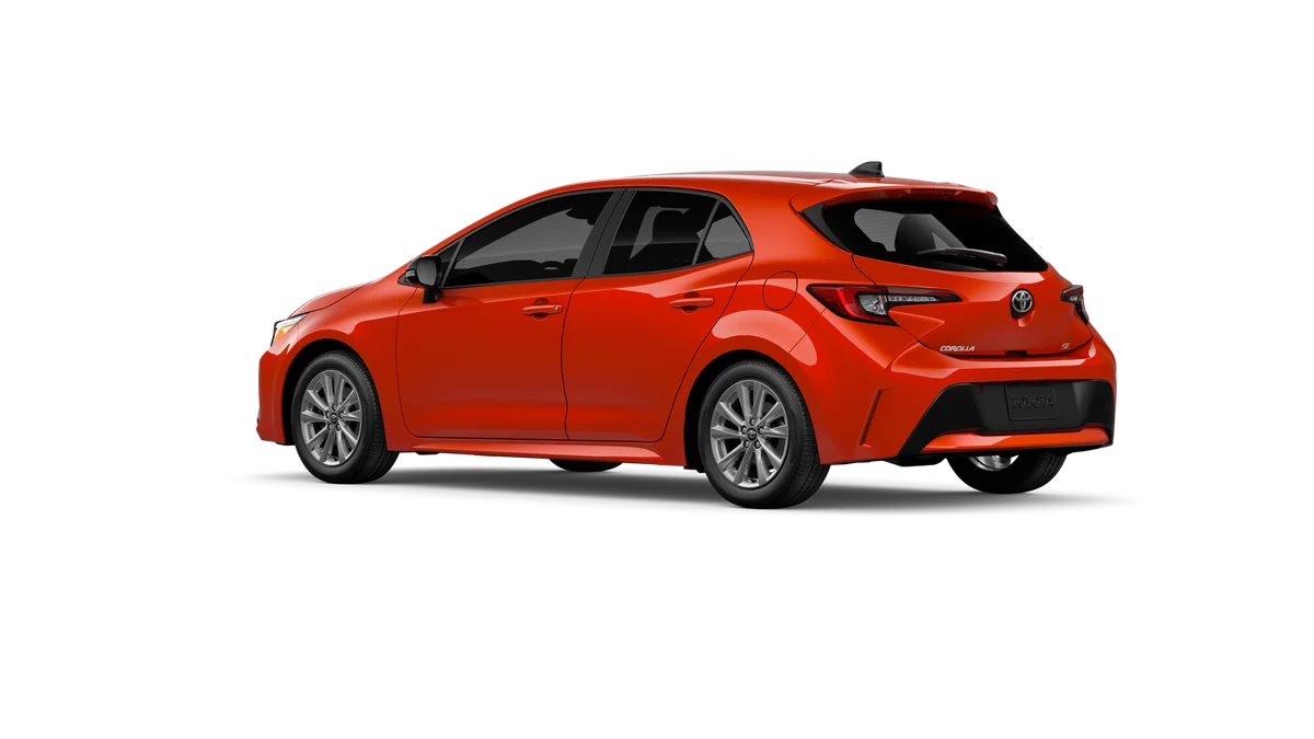 New 2027 Inferno Red Toyota SE image 6