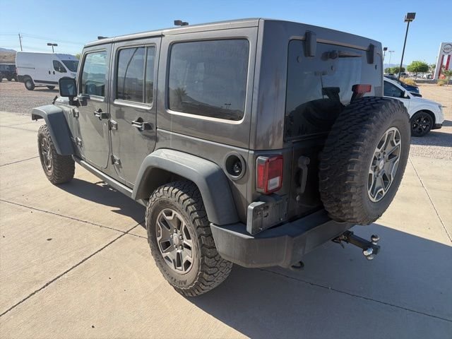 Certified Used 2017 Gray Jeep Unlimited Rubicon image 4