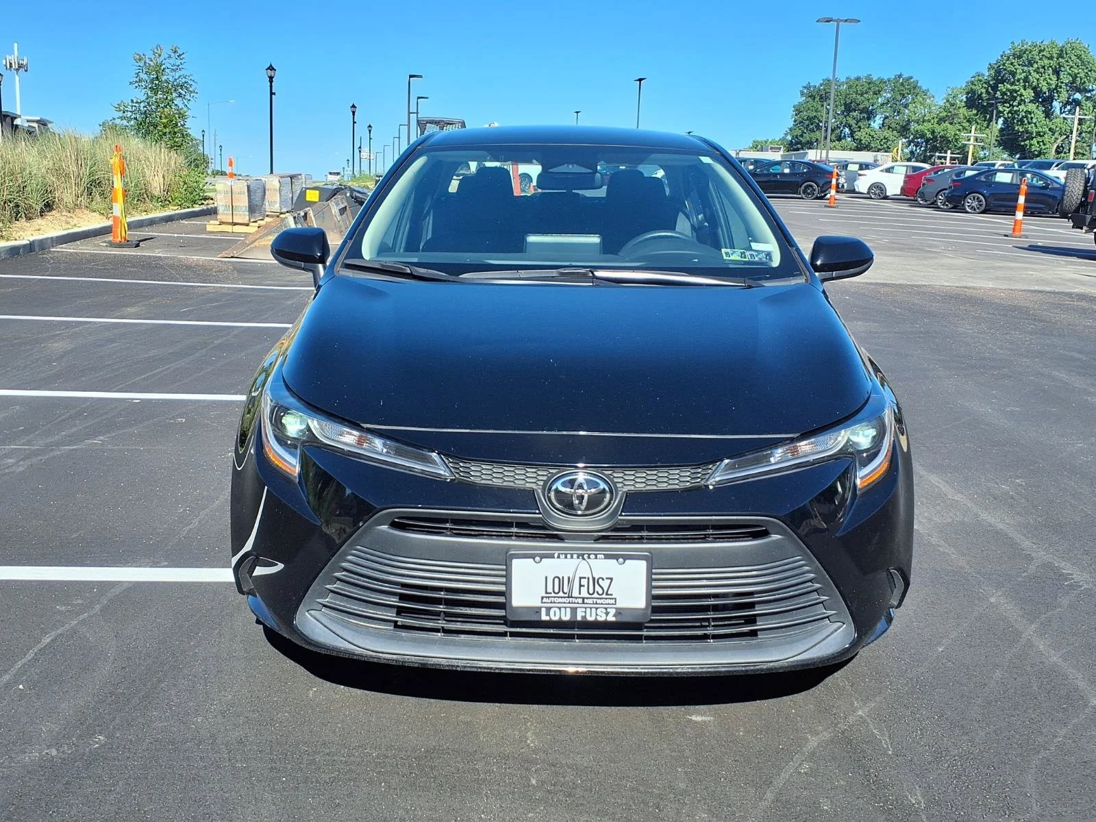 Certified Used 2024 Midnight Black Metallic Toyota LE image 28