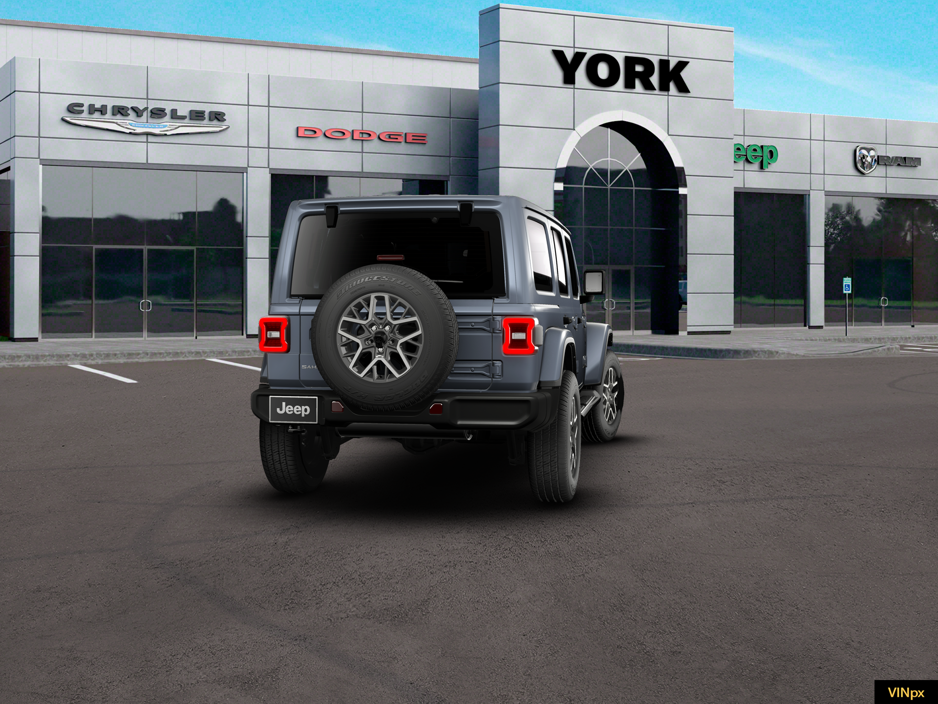 New 2026 Anvil Clear-Coat Exterior Paint Jeep Sahara image 14