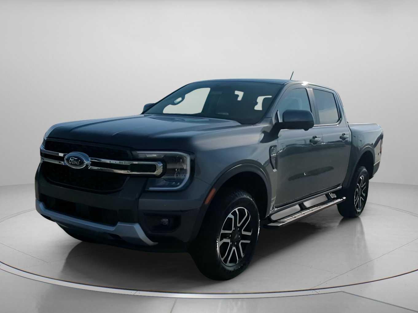 New 2026 Carbonized Gray Metallic Ford Lariat® image 9