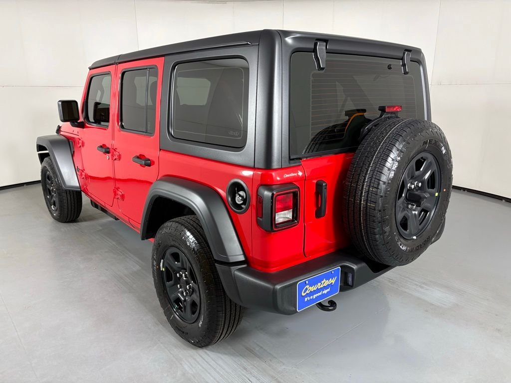New 2026 Firecracker Red Clear-Coat Exterior Paint Jeep Sport image 6