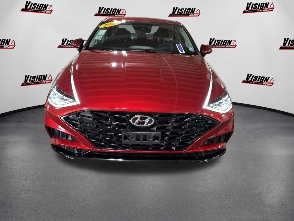 Certified Used 2023 Red Hyundai SEL image 2