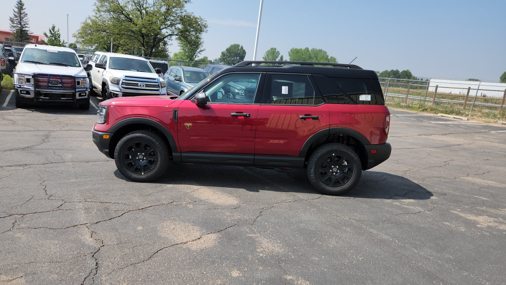 New 2026 Ruby Red Metallic Tinted Clearcoat Ford Badlands image 4