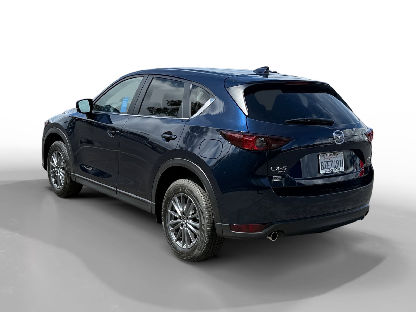 Used 2021 Deep Crystal Blue Mica Mazda Touring image 3