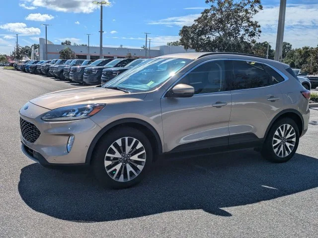 Used 2020 Desert Gold Metallic Ford Titanium image 8