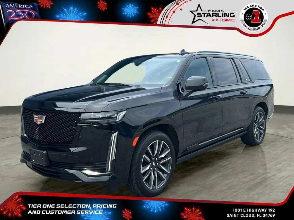 Used 2024 Black Raven Cadillac Sport Platinum image 1
