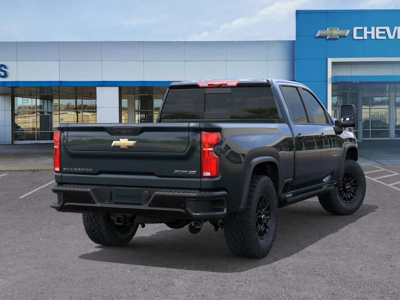 New 2026 Cypress Gray Chevrolet ZR2 image 4